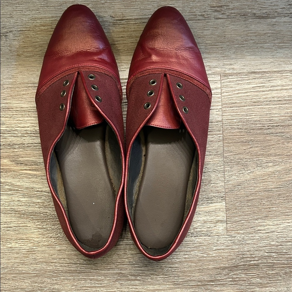 Elegant Red Women's Loafers